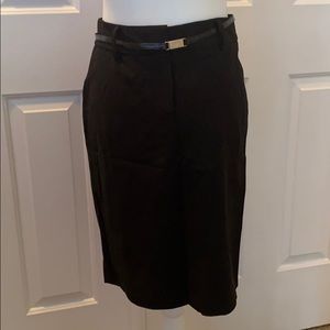 High rise skirt